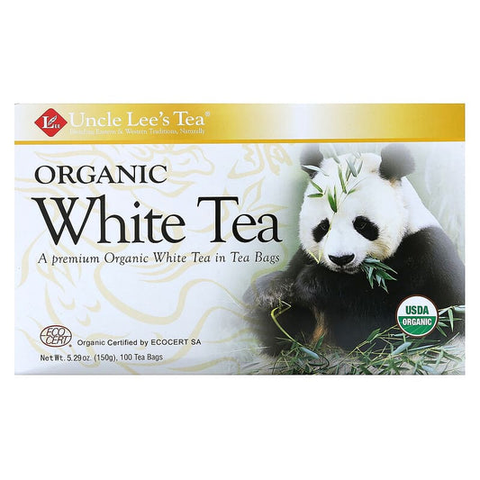 Uncle Lee's Tea Organic White Tea  100 pckts