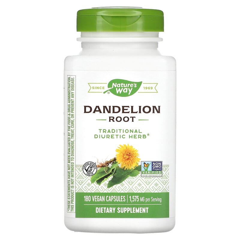 Nature's Way Dandelion Root  180 vcaps