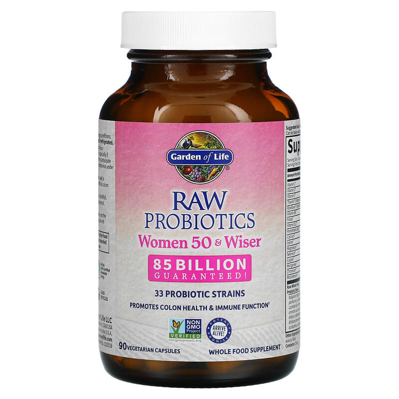 Garden Of Life Raw Probiotics - Women 50 & Wiser  90 vcaps