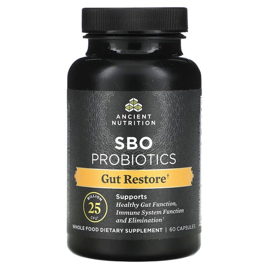 Ancient Nutrition SBO Probiotics - Gut Restore  60 caps
