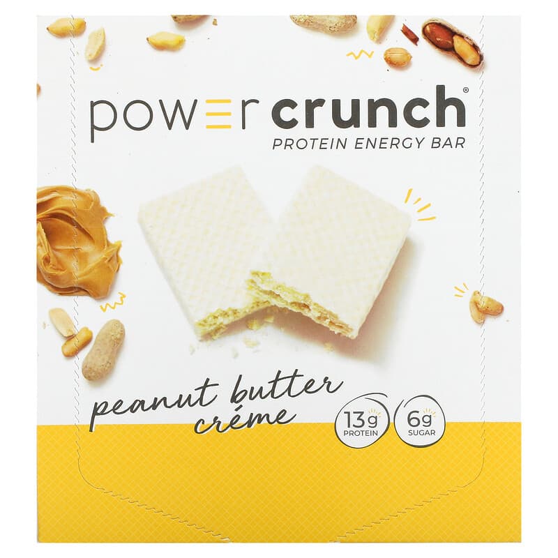 Power Crunch Power Crunch Wafers Peanut Butter Creme 12 bars
