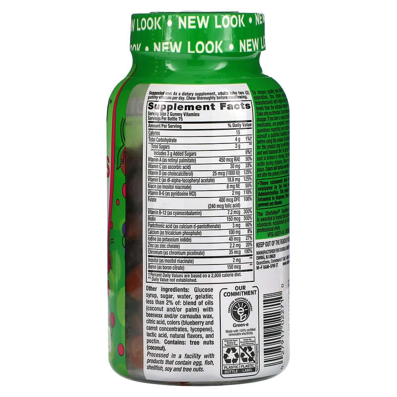 Vitafusion Women's Complete Multivitamin Gummy Natural Berry 150 gummy