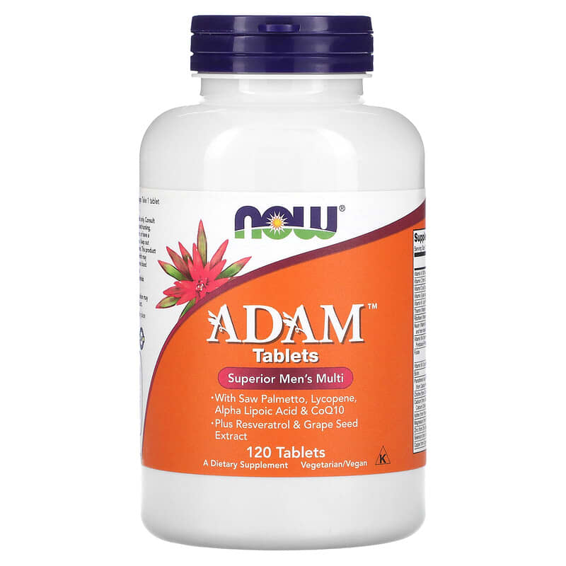 Now ADAM Superior Men's Multi  120 tabs