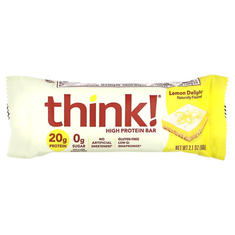 Think Thin High Protein Bar Lemon Delight 10 bars