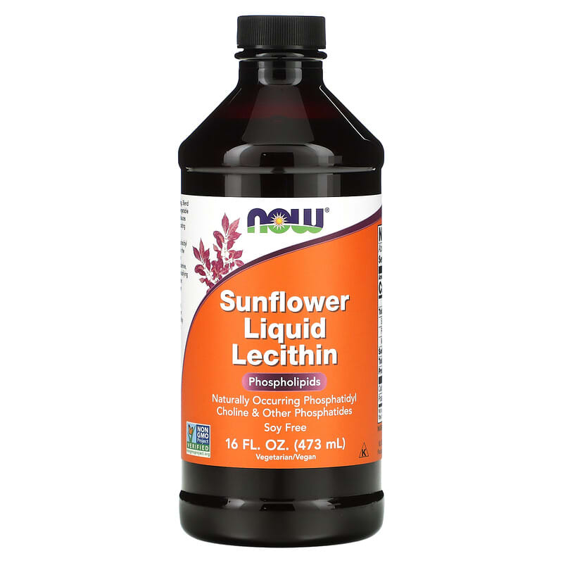 Now Sunflower Liquid Lecithin  16 fl.oz