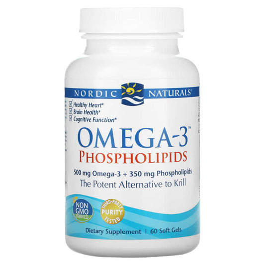 Nordic Naturals Omega-3 Phospholipids  60 sgels