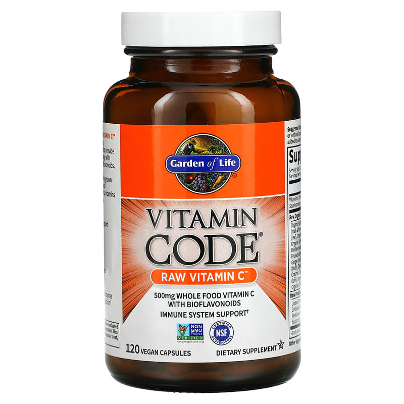 Garden Of Life Vitamin Code - Raw Vitamin C  120 vcaps