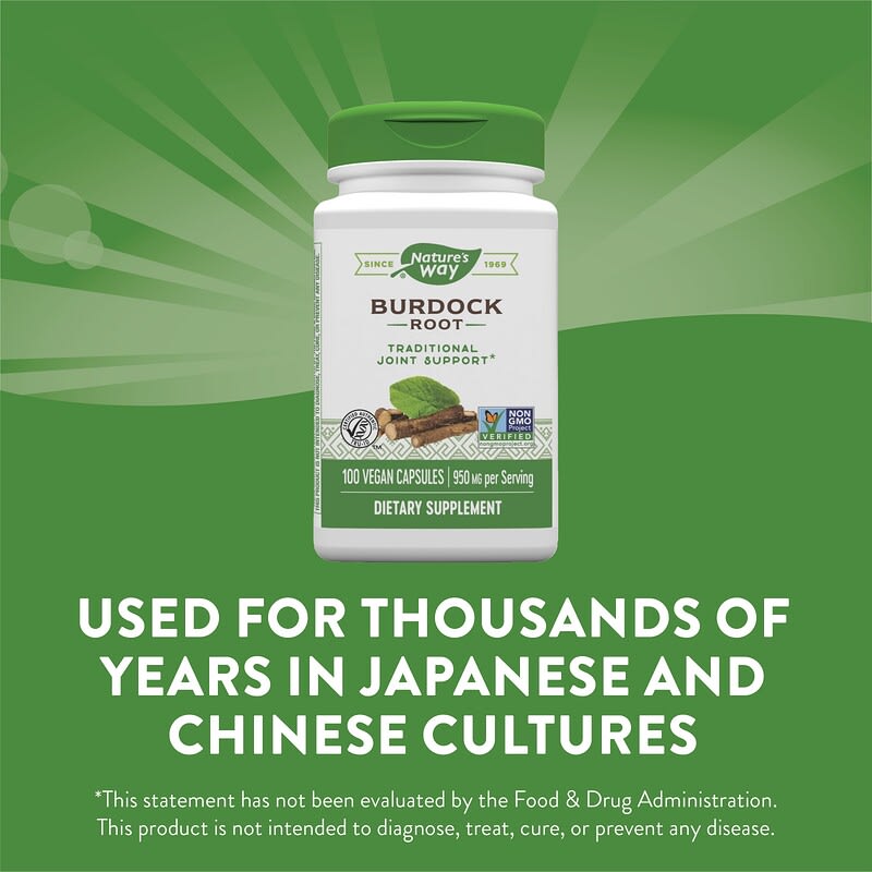 Nature's Way Burdock Root  100 caps