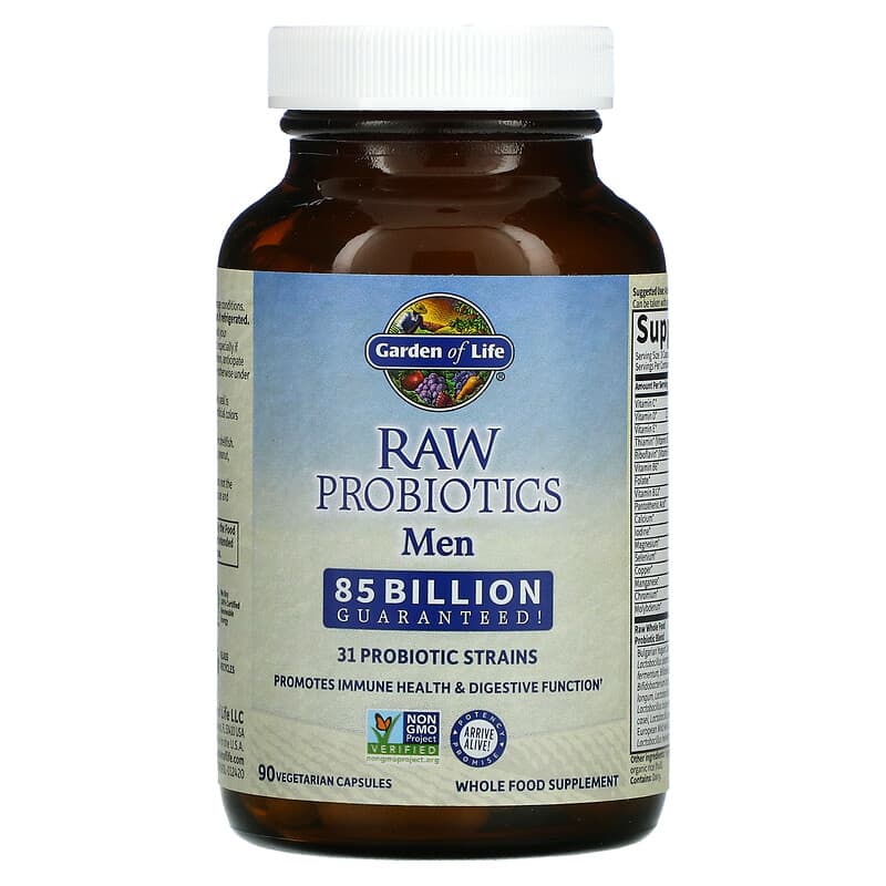 Garden Of Life Raw Probiotics - Men  90 vcaps