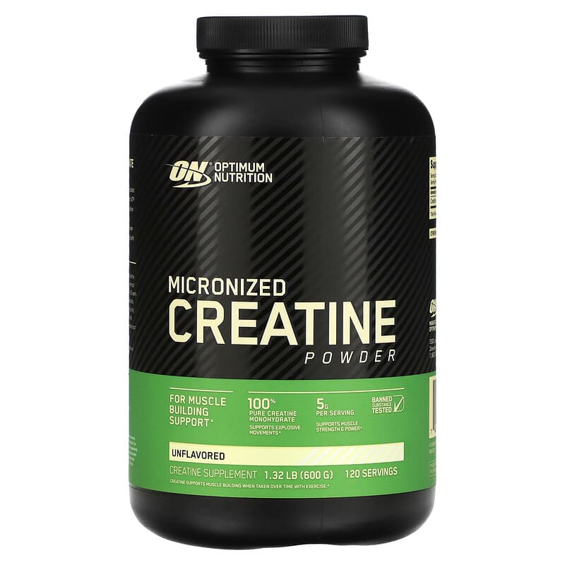 Optimum Nutrition Micronized Creatine Powder Unflavored 600 grams
