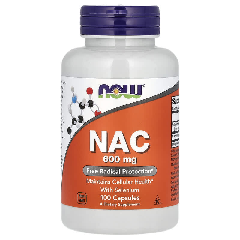 Now NAC w/ Selenium & Molybdenum  100 vcaps
