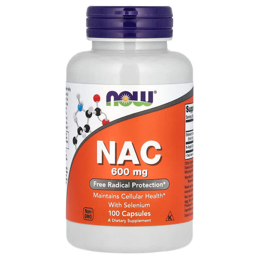 Now NAC w/ Selenium & Molybdenum  100 vcaps
