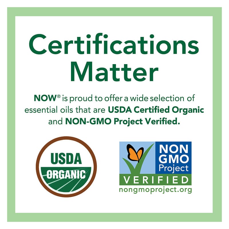 Now Certified Organic & 100% Pure Clove Oil  1 fl.oz