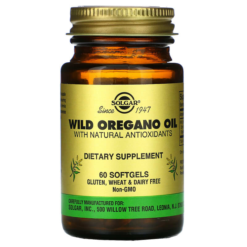 Solgar Wild Oregano Oil  60 sgels