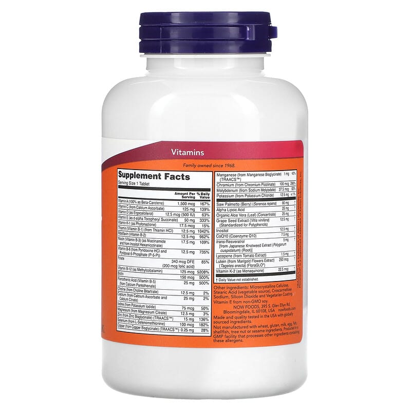 Now ADAM Superior Men's Multi  120 tabs