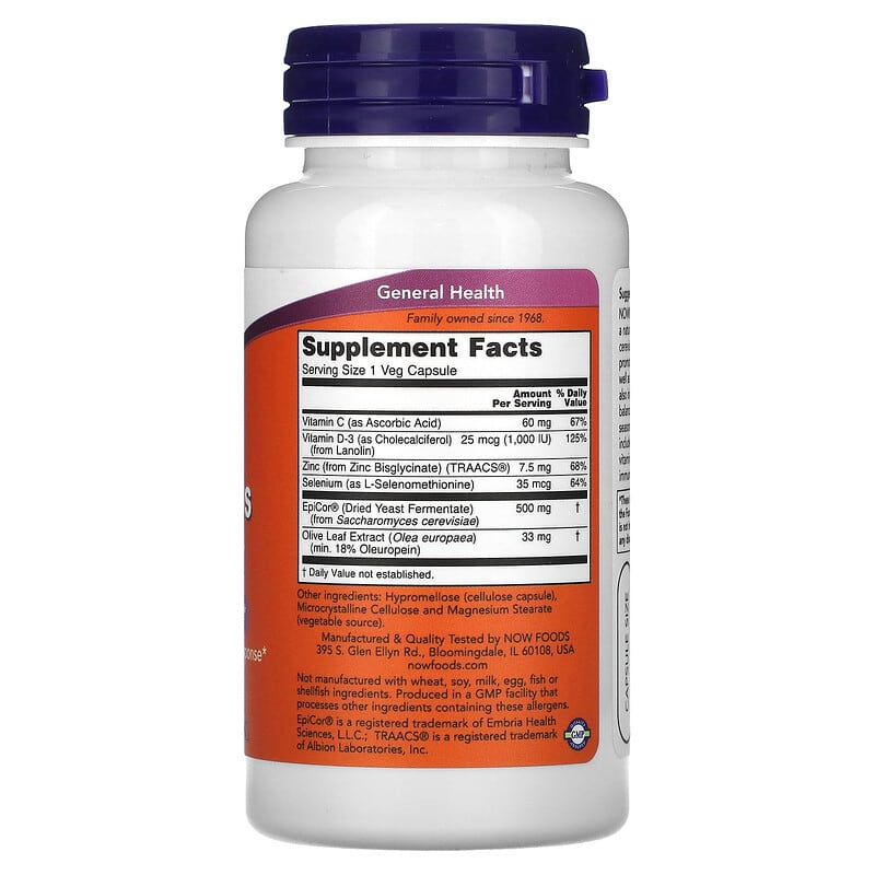 Now EpiCor Plus Immunity  60 vcaps