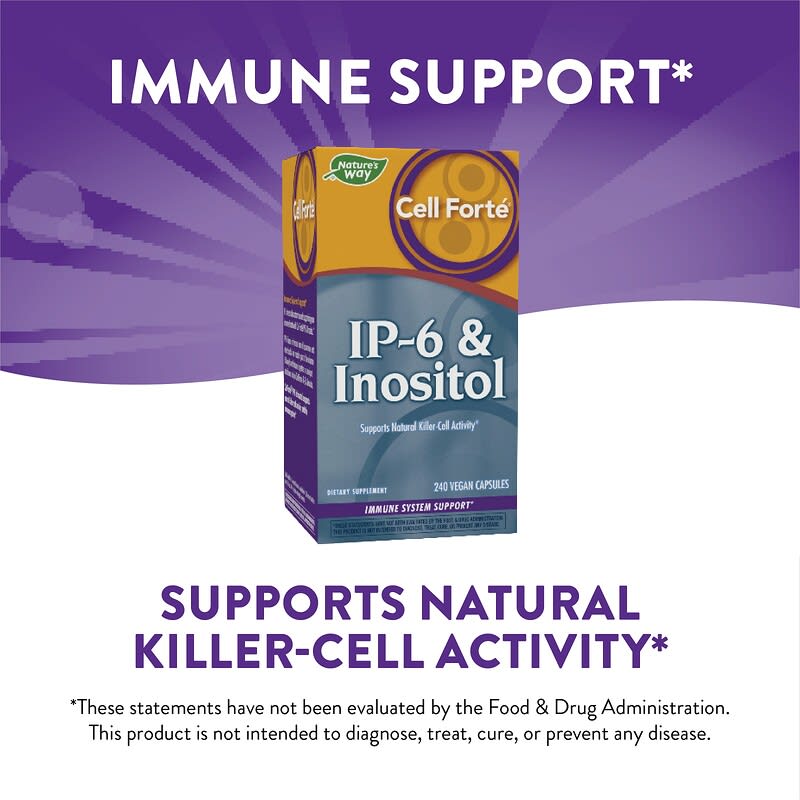 Nature's Way Cell Forte - IP-6 & Inositol  240 vcaps