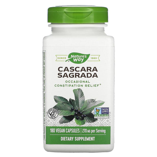 Nature's Way Cascara Sagrada  180 vcaps