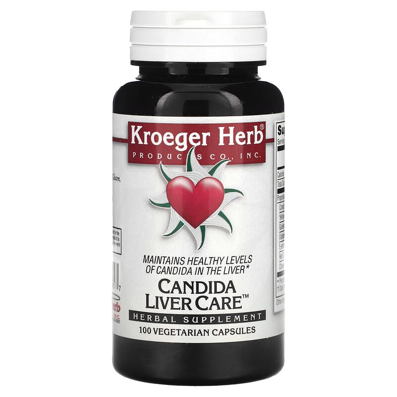 Kroeger Herb Products Candida Liver Care  100 vcaps
