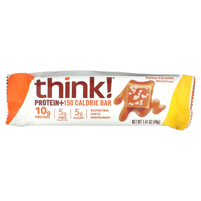Think Thin Protein+ 150 Calorie Bar Salted Caramel 10 bars