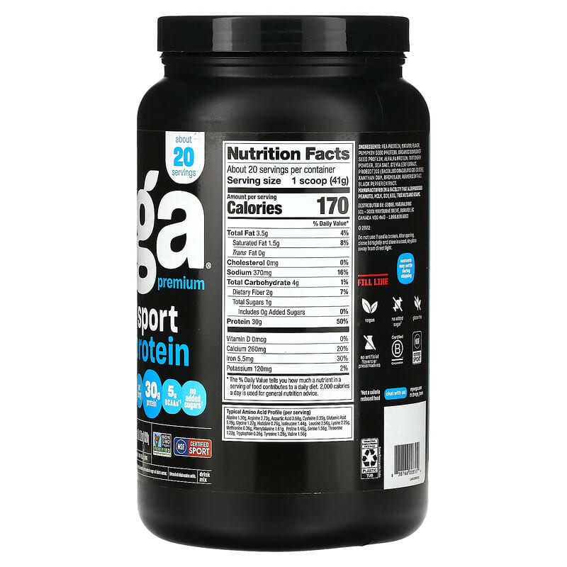 Vega Vega Sport - Premium Protein Vanilla 29.2 oz