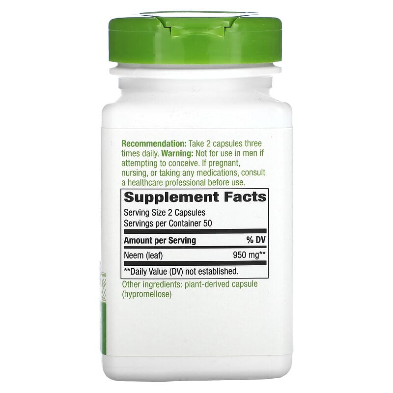 Nature's Way Neem Leaf  100 vcaps