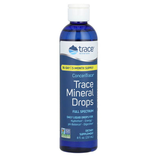 Trace Minerals Research ConcenTrace Trace Mineral Drops  8 fl.oz