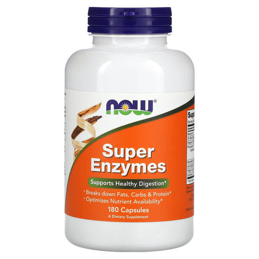 Now Super Enzymes Caps  180 caps