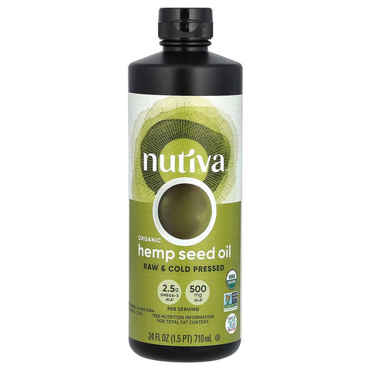 Nutiva Organic Hemp Oil Liquid  24 fl.oz