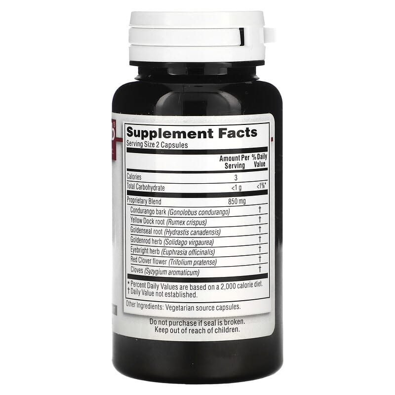 Kroeger Herb Products Candida Liver Care  100 vcaps