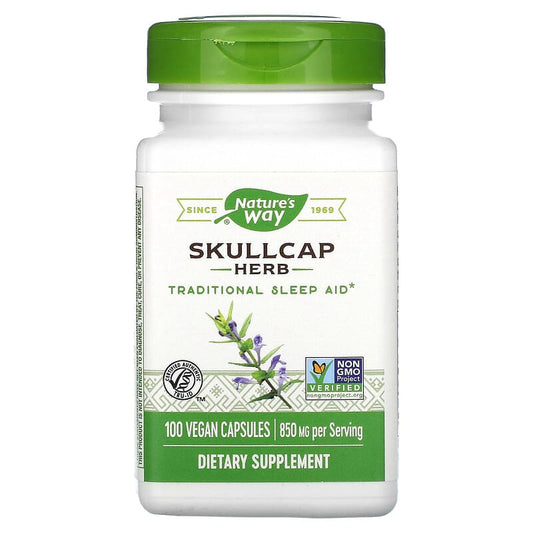 Nature's Way Scullcap Herb  100 vcaps