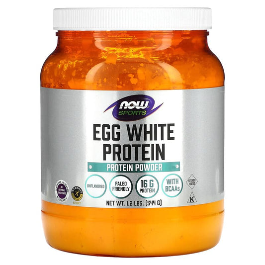 Now Eggwhite Protein Unflavored 1.2 lbs