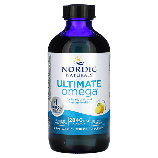Nordic Naturals Ultimate Omega Liquid Lemon 8 fl.oz