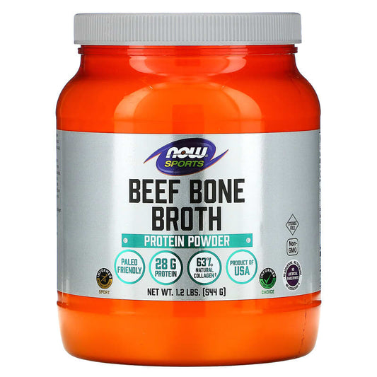 Now Beef Bone Broth Powder  1.2 lbs