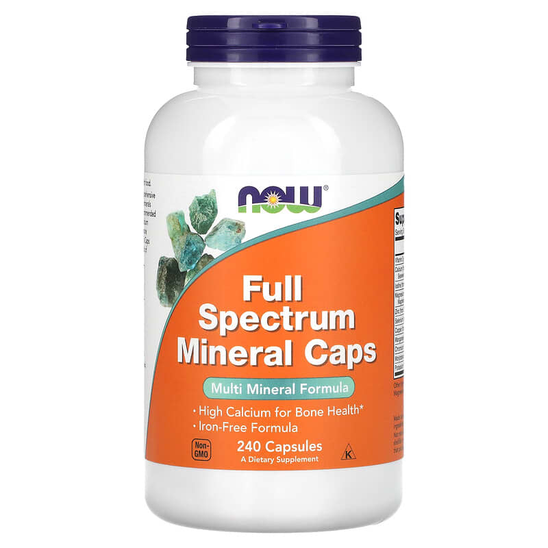 Now Full Spectrum Mineral Caps  240 caps