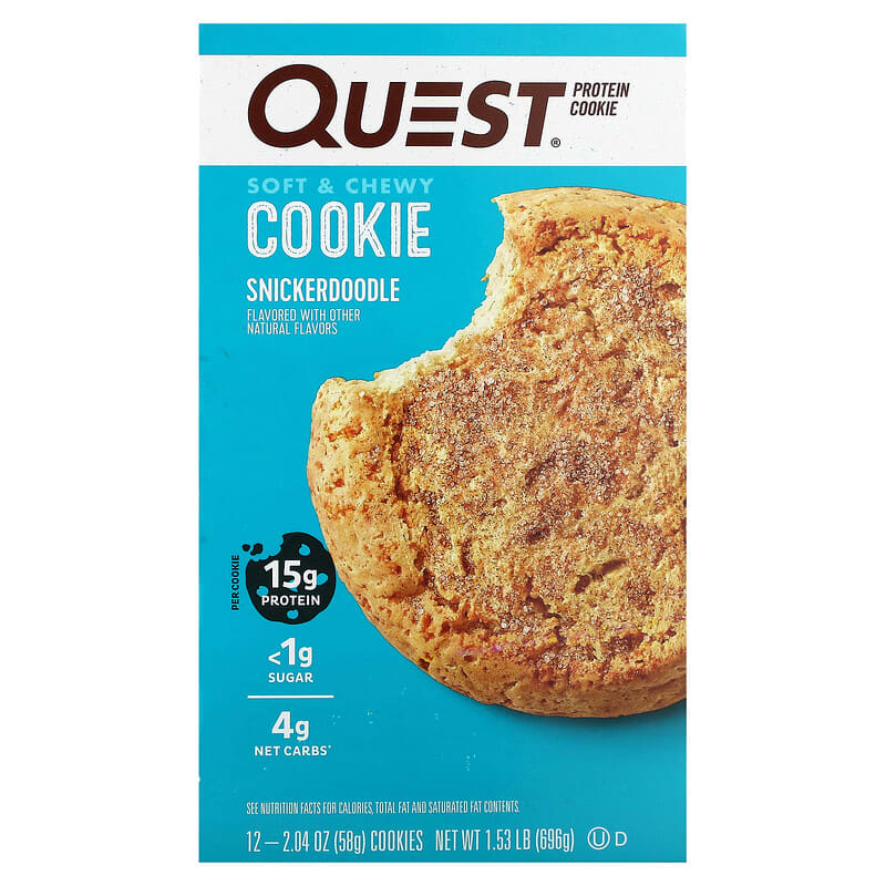 Quest Nutrition Quest Protein Cookie Snickerdoodle 12 pack