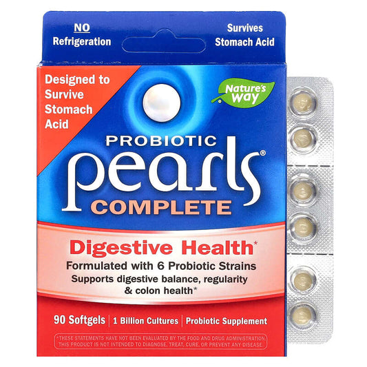 Nature's Way Probiotic Pearls Complete  90 sgels