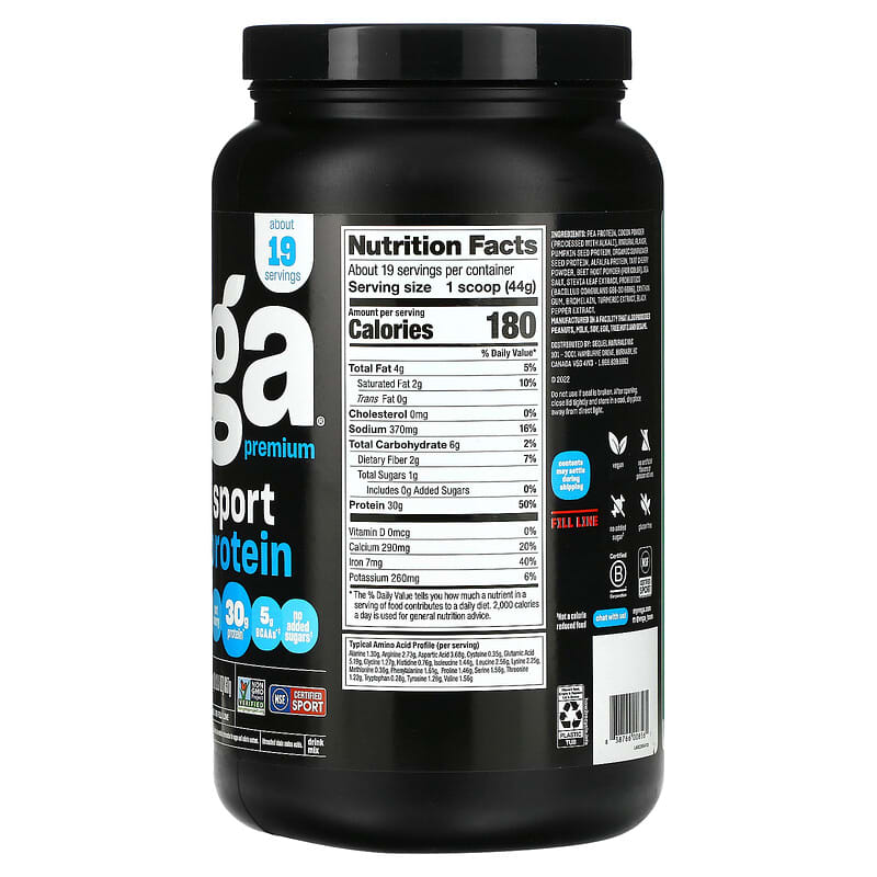 Vega Vega Sport - Premium Protein Chocolate 29.5 oz