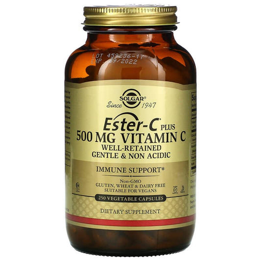 Solgar Ester-C Plus (500mg Vitamin C)  250 vcaps