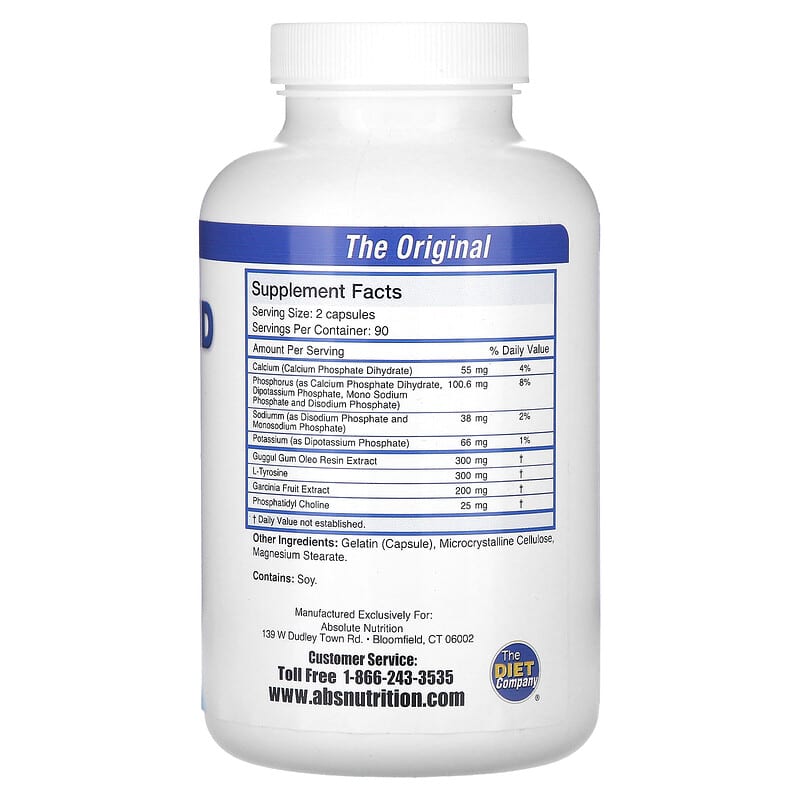 Absolute Nutrition Thyrox T-3  180 caps