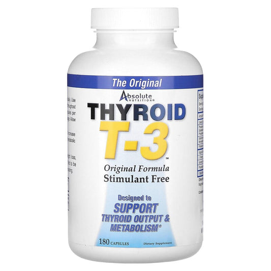 Absolute Nutrition Thyrox T-3  180 caps
