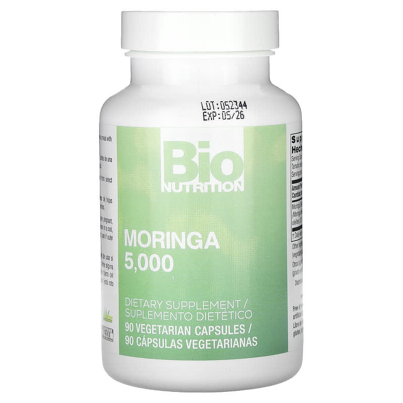 Bio Nutrition Moringa (5000mg)  90 vcaps