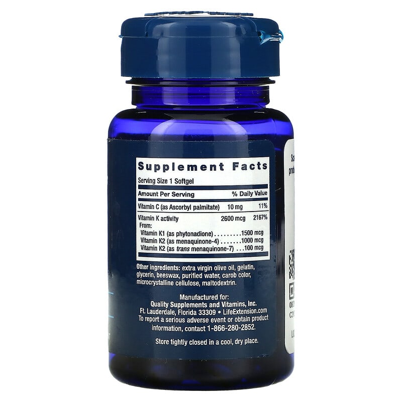 Life Extension Super K  90 sgels