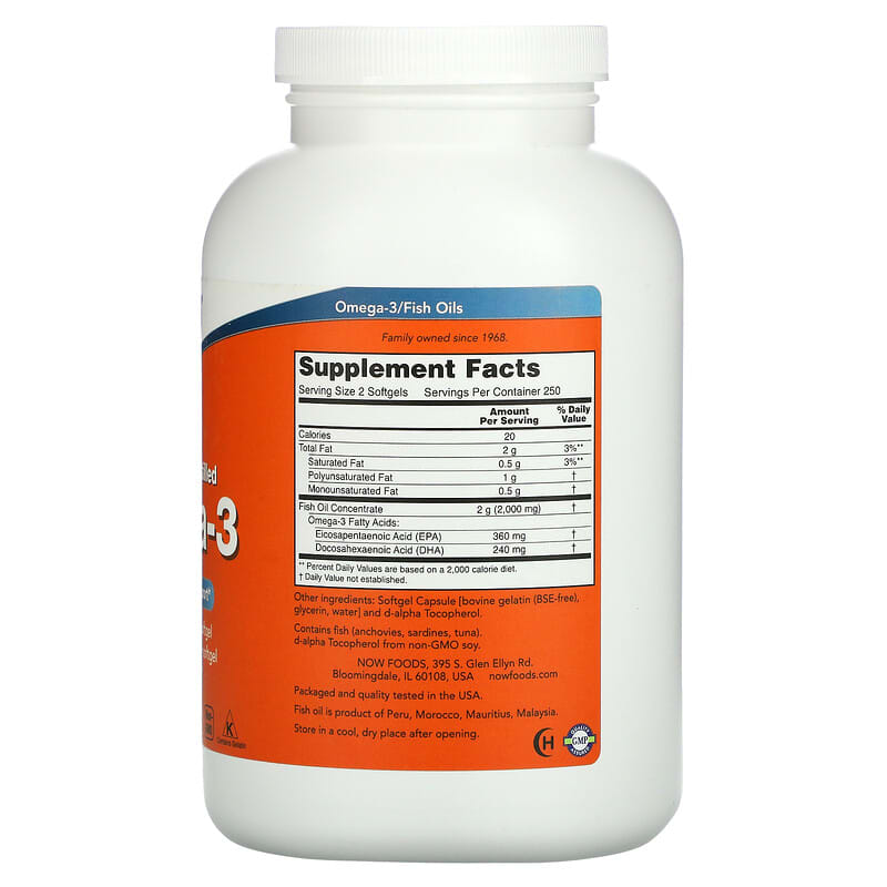 Now Omega-3  500 sgels