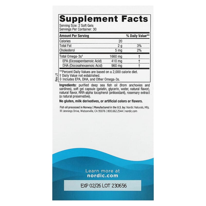 Nordic Naturals DHA Xtra Strawberry 60 sgels