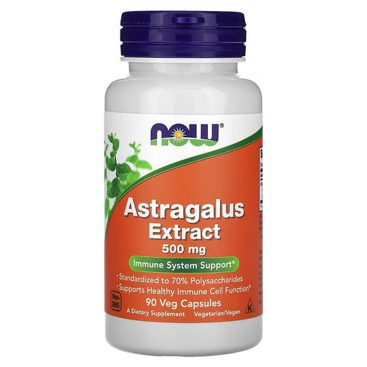 Now Astragalus Extract (500mg)  90 vcaps