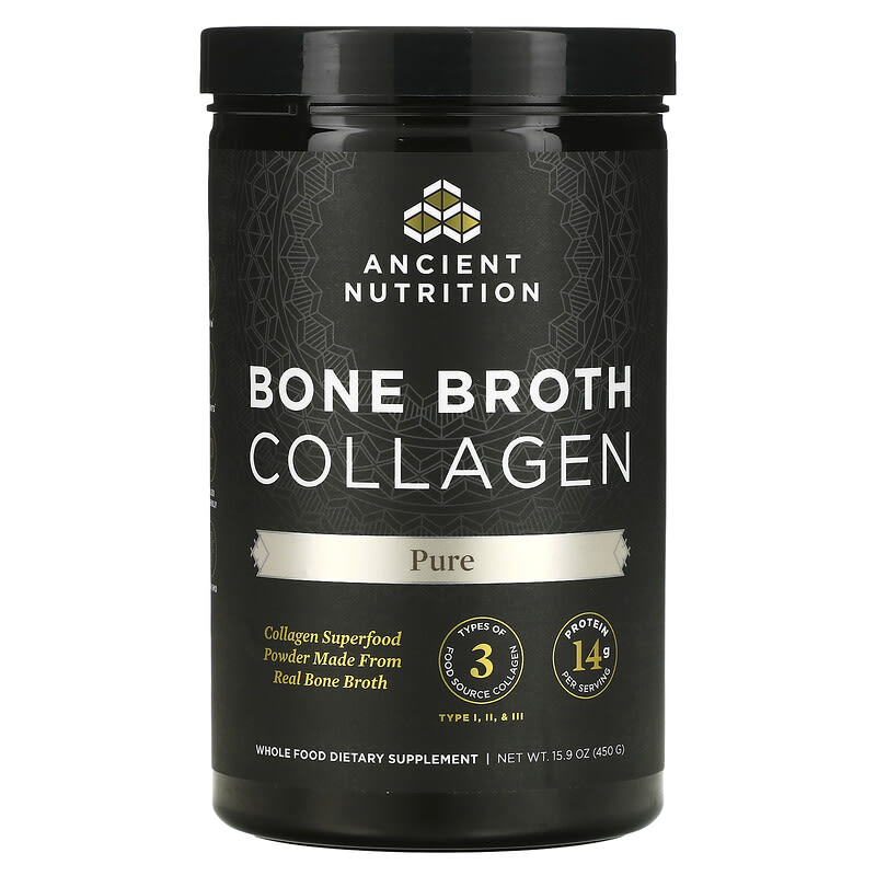 Ancient Nutrition Bone Broth Collagen Pure 450 grams
