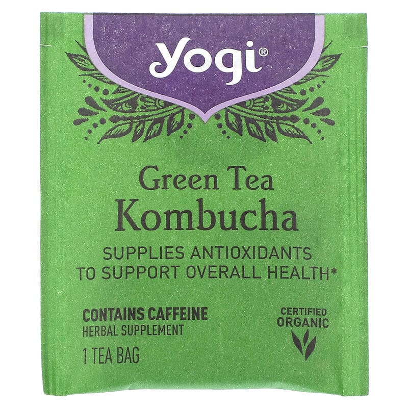 Yogi Green Tea Kombucha 16 pckts