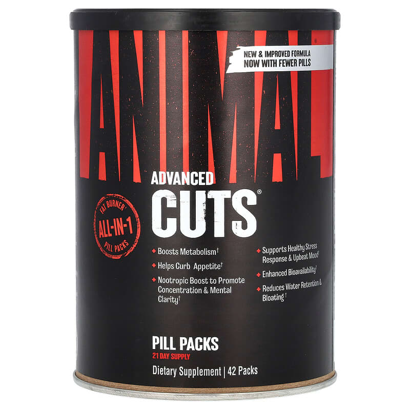 Universal Nutrition Animal Cuts  42 pack