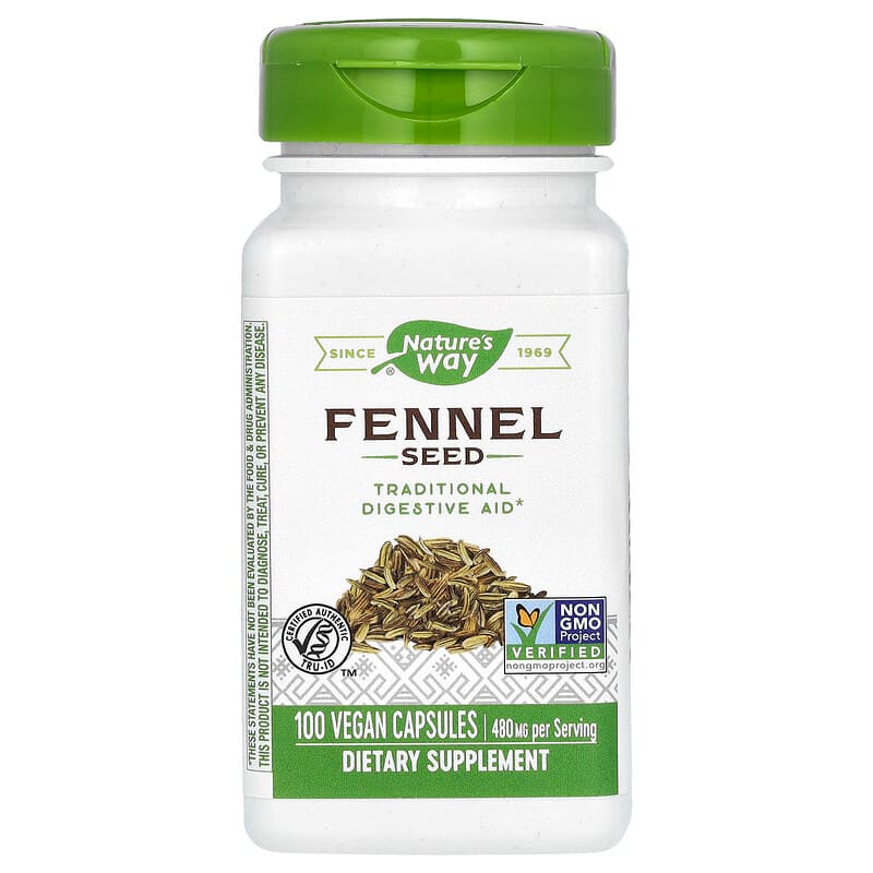 Nature's Way Fennel Seed  100 caps
